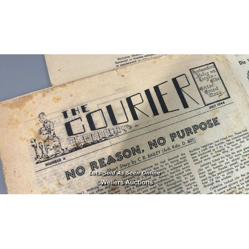 141 - A mixed collection of pre-wartime and wartime newspapers from WW2 to include German, English and Pol... 