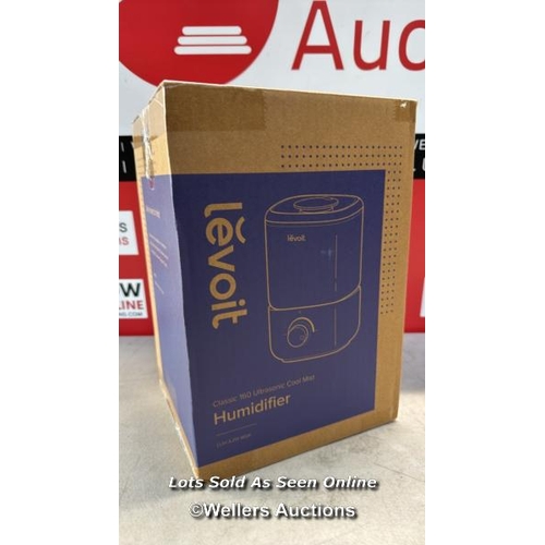 4330 - LEVOIT TOP FILL HUMIDIFIER FOR BEDROOM, 2.5L TANK FOR LARGE ROOM, EASY TO FILL & CLEAN, 26DB QUIET C... 