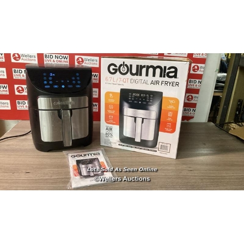 6668 - GOURMIA 6.7L DIGITIAL AIR FRYER / W1