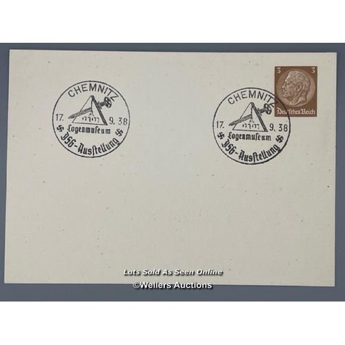 191 - A commemorative first day cover from 1st January 1942 showing how the Bolsheviks and Free Masons wer... 