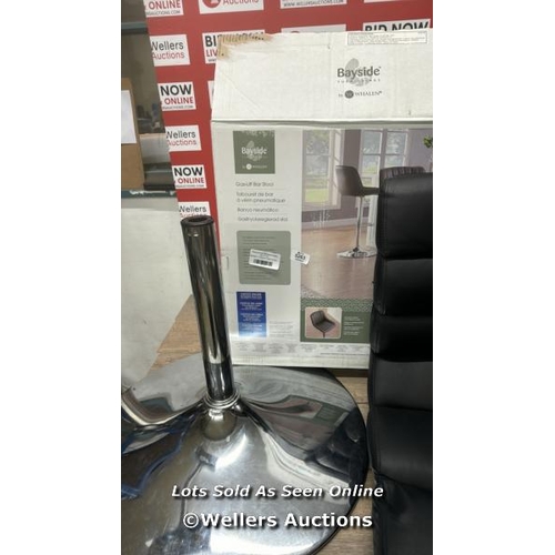 8026 - GREY GASLIFT BAR STOOL / SIGNS OF USE