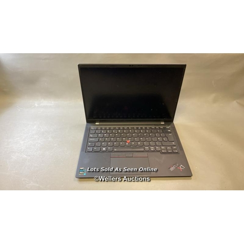 9508 - LAPTOP: LENOVO 250GB HD CORE 17-1185G7 @ 3GHZ 16GB RAM WIN 11