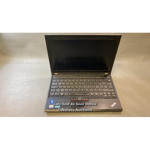 9509 - LAPTOP: LENOVO 180GB HD CORE 15-3320M @ 2.6GHZ 8GB RAM WIN 10