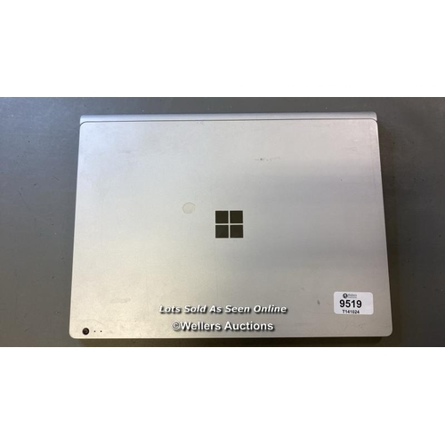 9519 - LAPTOP: MICROSOFT CORE 15-6300U @2.4GHZ 8GB RAM 250GB HD WIN 11