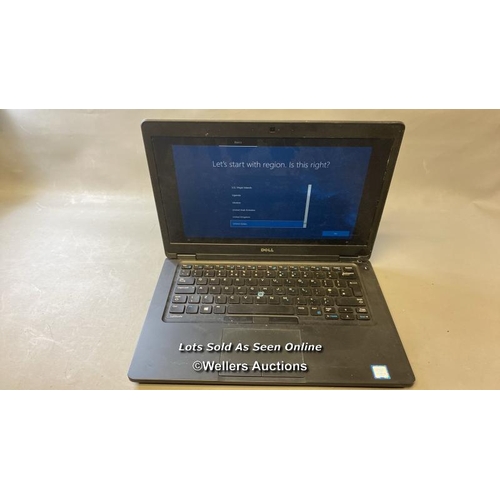 9521 - LAPTOP: DELL CORE 15-63009 @ 2.4GHZ 8GB RAM 250GB HD WIN 10