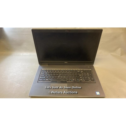 9524 - LAPTOP: DELL INTEL XEON E-2276M @2.8GHZ 32GB RAM 500GB HD WIN 10