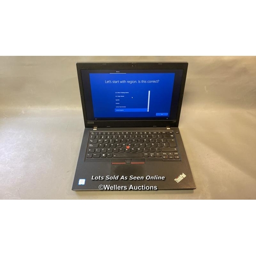 9531 - LAPTOP: LENOVO CORE 15-8365U @1.6GHZ 16GB RAM 500GB HD WIN 10