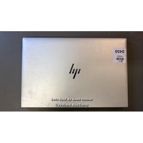 9539 - LAPTOP: HP 250GB HD CORE 15-1135G7 @2.4 RAM 16GB RAM WIN 10