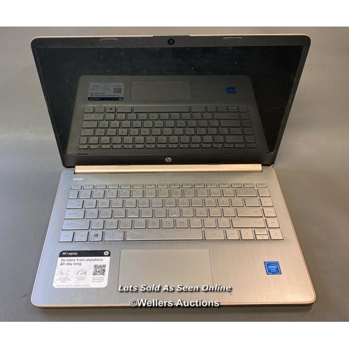 9546 - LAPTOP: HP INTEL CELERON N4020 @1.1GHZ 4GB RAM W64GB HD WIN 11