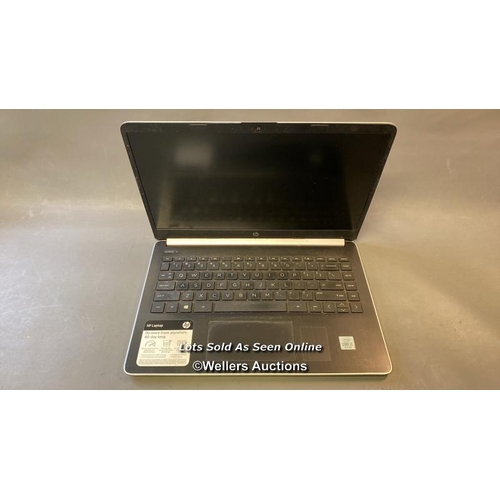 9547 - LAPTOP: HP CORE 13-1005G1 @1.2 GHZ 4GB RAM 128GB HD WIN 11