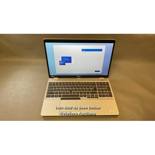 9551 - LAPTOP: DELL CORE 15-102104 @1.6GHZ 8GB RAM 500GB HD WIN 11 - BACK DAMAGED