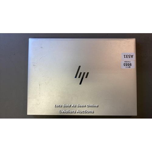 9553 - LAPTOP: HP CORE 15-13454 @1.6 GHZ 16GB RAM 250 GB HD WIN 11