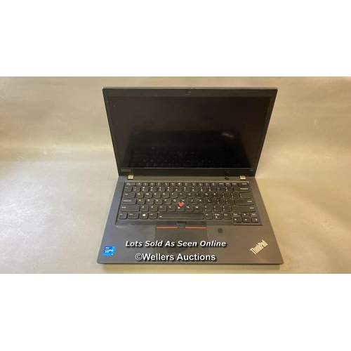 9556 - LAPTOP: LENOVO CORE 15-1145G7 @2.6GHZ 16GB RAM 500GB RAM WIN 11