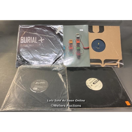 9596 - RECORDS LP X5 INC. BURIAL X AND BLANK