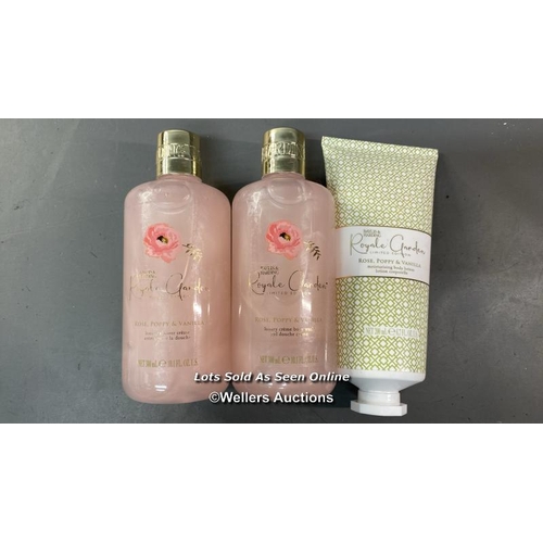 9611 - BAYLES AND HARDING BODY WASH  300ML X2 + BAYLES AND HARDING BODY LOTION 200ML