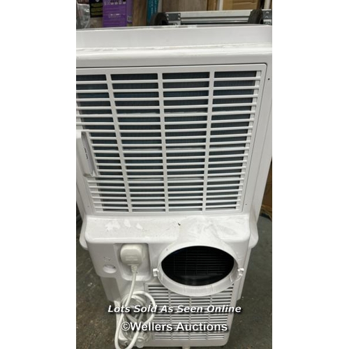 8029 - WOODS CORTINA PORTABLE AIR CONDITIONER /SIGNS OF USE / POWERS UP