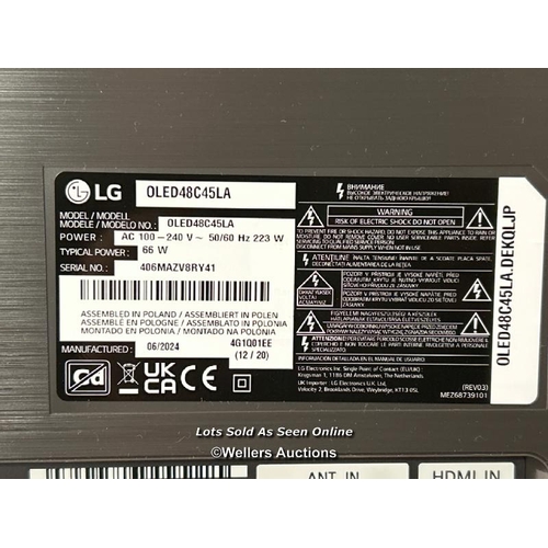 8188 - LG OLED48C45LA 48