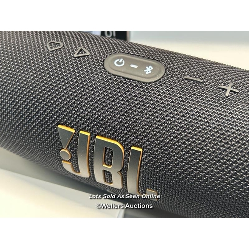 8196 - JBL CHARGE WIFI PORTABLE WIRELESS SPEAKER / POWERS UP AND CONNECTS TO BLUETOOTH AND APPEARS FUNCTION... 