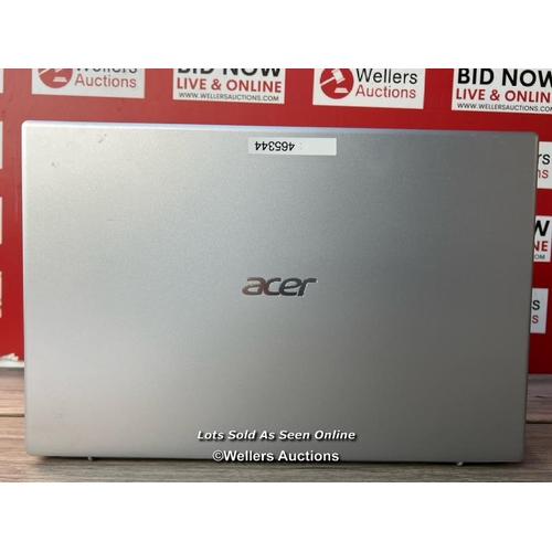 8215 - ACER ASPIRE 3 LAPTOP / UNTESTED / WITHOUT POWER SUPPLY / SIGNS OF USE / IN GOOD COSMETIC CONDITION /... 