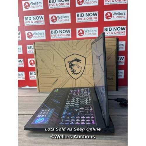 8218 - MSI PULSE, INTEL CORE ULTRA 7, 16GB RAM, 1TB SSD, NVIDIA GEFORCE RTX 4070, 16 INCH GAMING LAPTOP, 9S... 