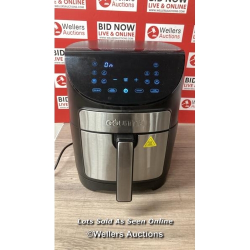 1 - GOURMIA 6.7L DIGITIAL AIR FRYER / POWERS UP / SIGNS OF USE / W1