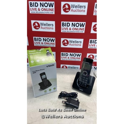 3056 - VTECH ES2000 DECT CORDLESS PHONE WITH NUISANCE CALL BLOCKER / MINIMAL SIGNS OF USE / E69