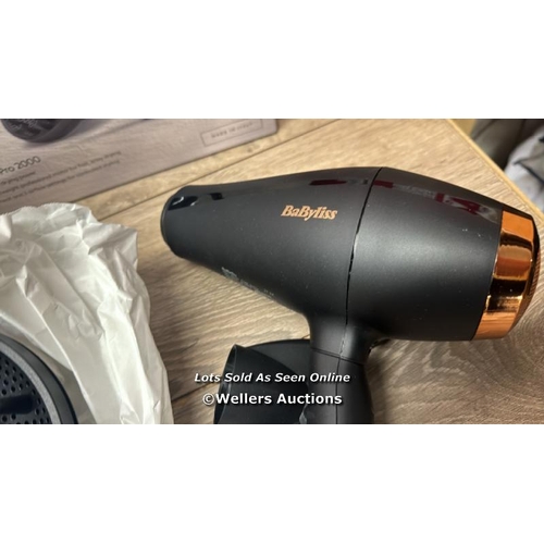 2090 - BABYLISS HAIR DRYER F25 / NO POWER / NEW / B5