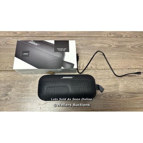 2103 - BOSE SOUNDLINK FLEX SE BLUETOOTH SPEAKER / APPEARS NEW OPEN BOX / E17