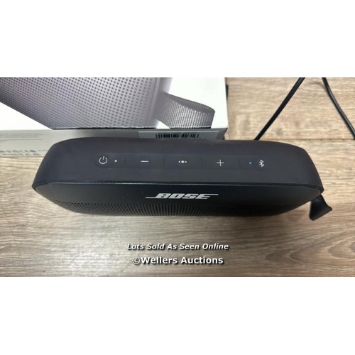 2103 - BOSE SOUNDLINK FLEX SE BLUETOOTH SPEAKER / APPEARS NEW OPEN BOX / E17