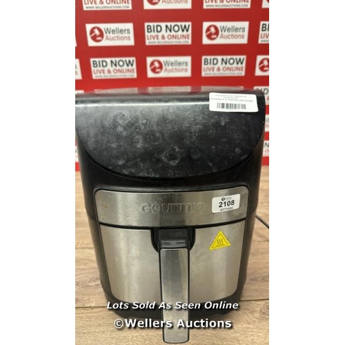 2108 - GOURMIA 6.7L DIGITIAL AIR FRYER / NO POWER / SIGNS OF USE / E18