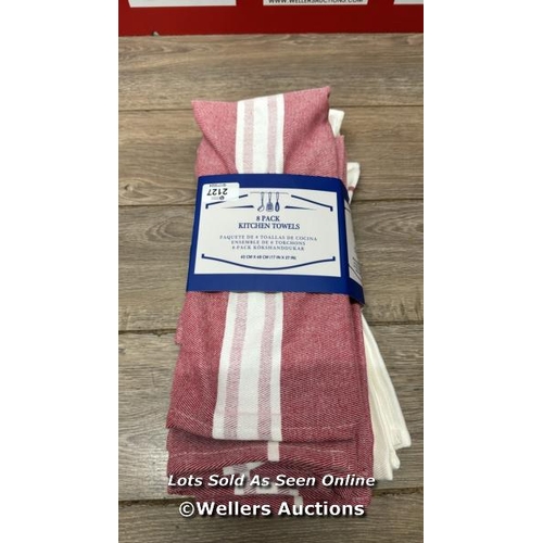 2127 - COMMERCIAL KITCHEN TOWEL SET / APPEARS NEW OPEN BOX / E20