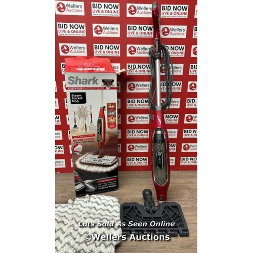 2131 - SHARK S6003UKCO STEAM MOP / POWERS UP / MINIMAL SIGNS OF USE / P10