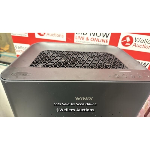 2151 - WINIX ZERO-SE AIR PURIFIER WITH HEPA & ADDITIONAL FILTER, AZSU355-NKB / POWERS UP / MINIMAL SIGNS OF... 