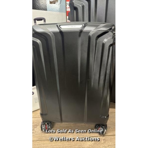 2153 - SAMSONITE ENDURE 2PC. HARDSIDE LUGGAGE SET / MINIMAL SIGNS OF USE / EXPANDING ZIP IS DAMAGED / ALL E... 