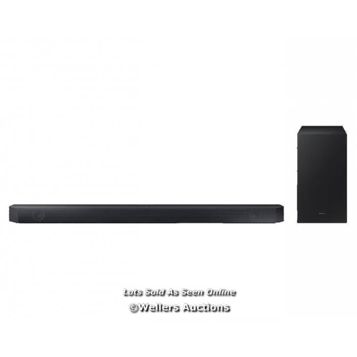 2175 - SAMSUNG HW-Q600C/XU SOUNDBAR / POWERS UP / CONNECTED TO BLUETOOTH DURING TESTING / MINIMAL SIGNS OF ... 