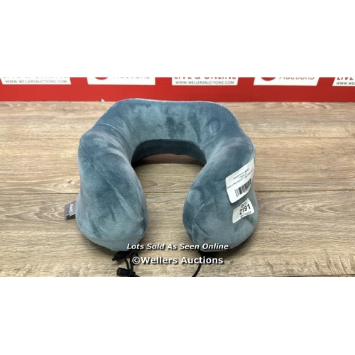 2191 - AIRIA LIVING MEMORY FOAM TRAVEL PILLOW / MINIMAL SIGNS OF USE / E23