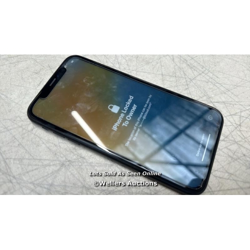 2982 - APPLE IPHONE XR/ A2105 / 64GB / I-CLOUD LOCKED / IMEI 353084106168492