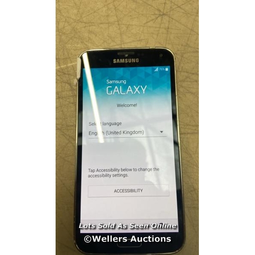 2999 - GALAXY S5 / GOOGLE UNLOCKED / IMEI 353801069544181