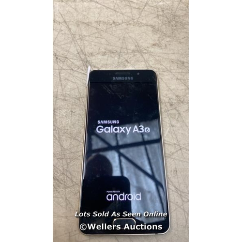 3004 - GALAXY A3 (2016) DUAL / SM-A310F / 16GB / GOOGLE LOCKED / IMEI 356161073272239