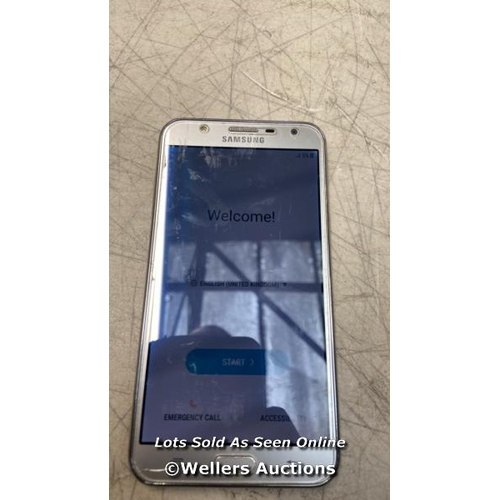 3018 - SAMSUNG GALAXY J7 NEO DUAL / SM-J701F / 16GB / GOOGLE LOCKED / IMEI 351569096395982