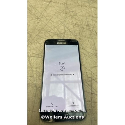 3019 - GALAXY S7 DUOS / SM-G930F / 32GB / GOOGLE LOCKED / IMEI 354074090856995 / SCREEN AND BACK DAMAGED