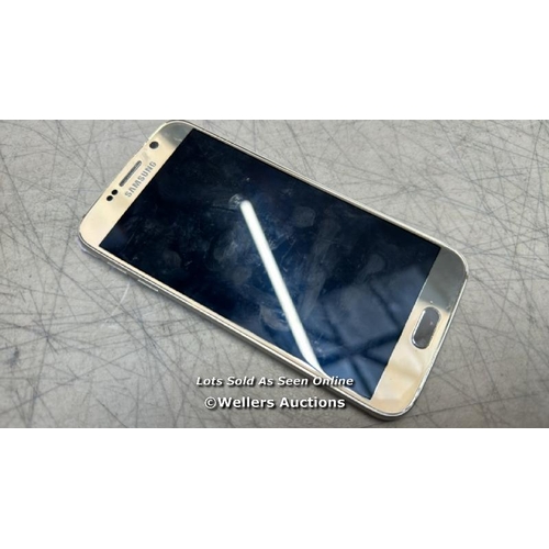 3024 - SAMSUNG GALAXY S6 DUAL / SM-G920F / 32GB/ GOOGLE LOCKED / IMEI 353609072285928