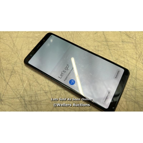 3037 - GALAXY A7 (2018) DUOS / SM-A750GN / 64GB / GOOGLE LOCKED / IMEI 353678100411897 / SCREEN SLIGHTLY DA... 