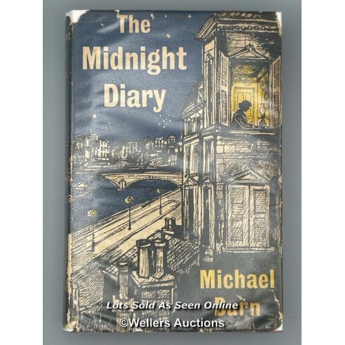 219 - A rare, signed first edition hardback of 'The Midnight Diary', written by the renowned British autho... 