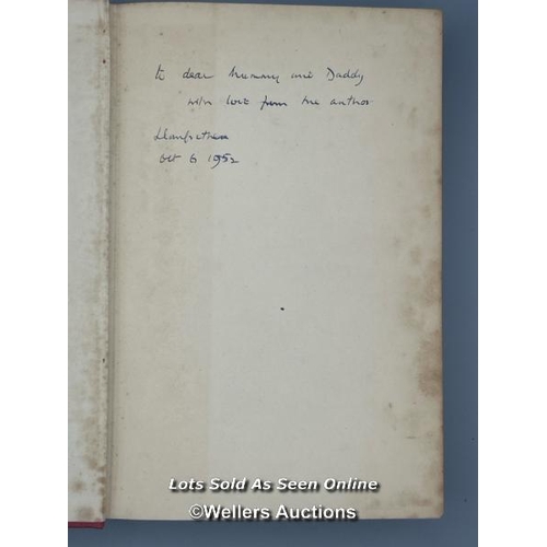 219 - A rare, signed first edition hardback of 'The Midnight Diary', written by the renowned British autho... 