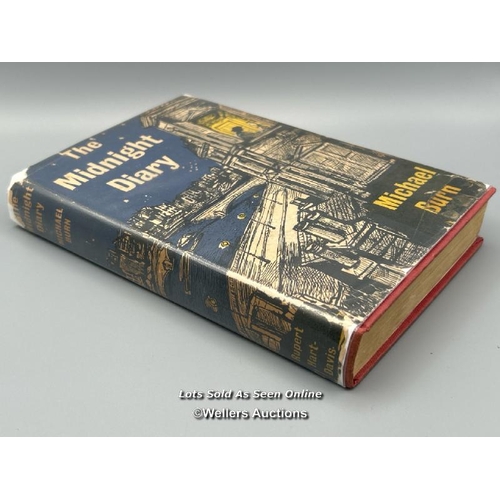 219 - A rare, signed first edition hardback of 'The Midnight Diary', written by the renowned British autho... 