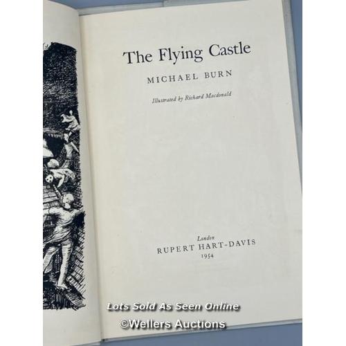 224 - A signed hardback edition of 'The Flying Castle', a poem book written by the distinguished British a... 