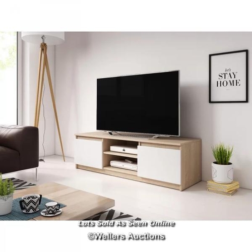 8011 - RRP: £116.99 - HASHTAG HOME AKRAM TV STAND FOR TVS UP TO 55