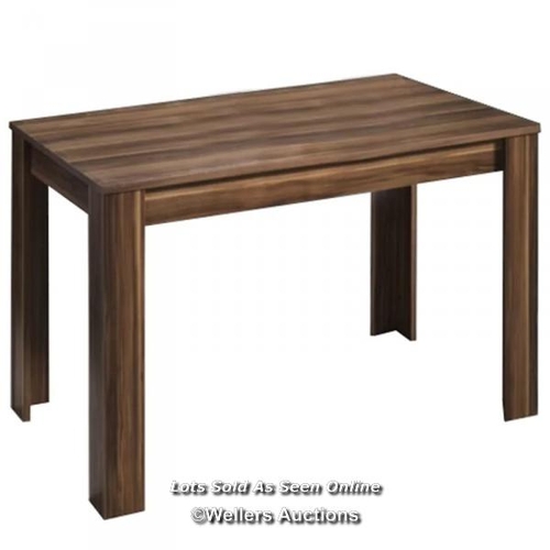 8036 - RRP: £181.99 - 17 STORIES CALLIOPE DINING TABLE COLOUR: WENGE, SIZE: 90 CM W × 160 CM L ***PLEASE NO... 