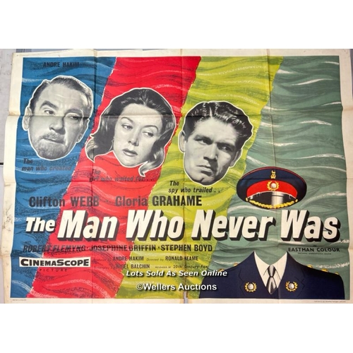 267 - The Man Who Never Was (1956) British Quad poster 30